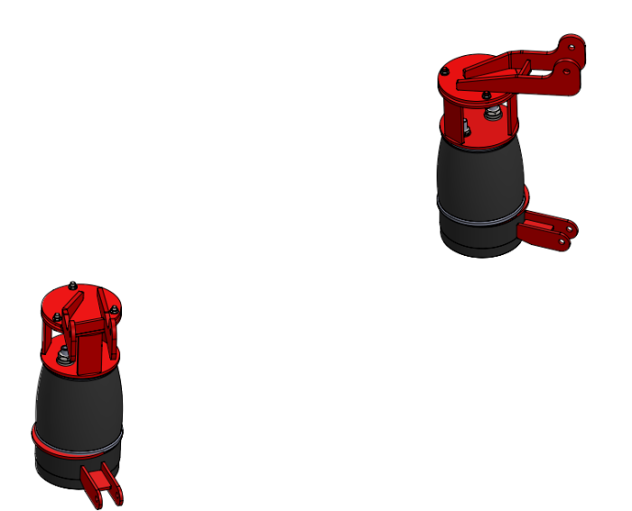 Kelderman 2019+ Ram 4500/5500 2-Stage Front Air Suspension