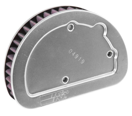 K&N Replacement Unique Air Filter 6.625in L x 4.75in W x 1.625in H with 1 Flange for Harley-Davidson