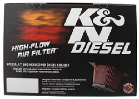K&N 2017 Ford F250 Super Duty V8-6.7L DSL Replacement Drop In Air Filt