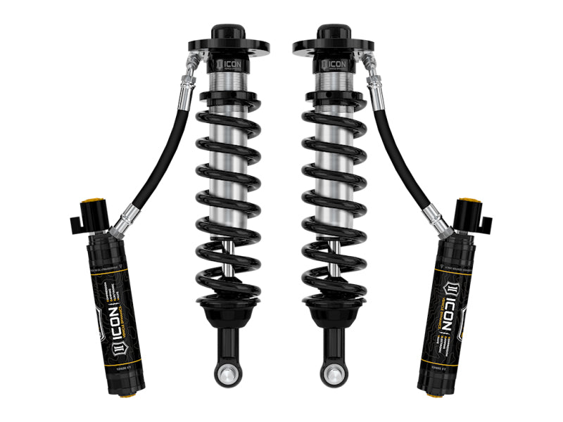 ICON 2022-2023 Ford F-150 Lightning, Lowered 0-2", 2.5 VS Remote Reservoir CDEV Coilover Kit, Front