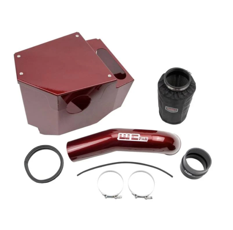 Wehrli 20-25 Chevrolet 6.6L L5P Duramax 4in Intake Kit - Red