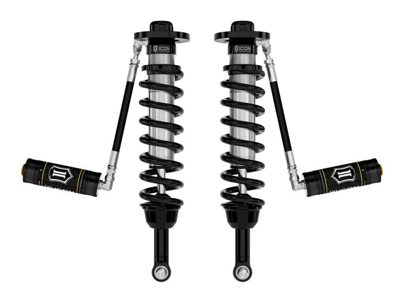 ICON 2021-2023 Ford F-150 4WD/Tremor, 3.5-4.5"/2.5-3" Lift, Front 2.5 VS Remote Reservoir Coilovers, Pair