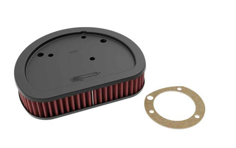 K&N Replacement Air Filter 7.125in L x 5.688in W x 1.625in H for Harley-Davidson