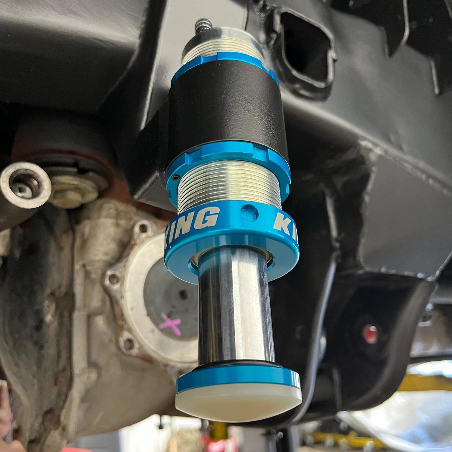 KIBBETECH BUMPSTOP KIT FOR COILOVER CONVERSION KIT 2500HD GM