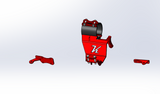 Kelderman 2010-2013 Ram 2500/3500 Dual Steering Stabilizer Kit