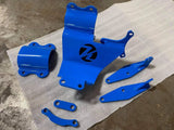 Kelderman 2008-10 Lifted Ford SuperDuty Dual Steering Stabilizer Bracket F-450/F-550