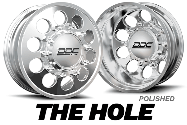 DDC Wheels "THE HOLE" for 1994-2022 Dodge/Ram Dually