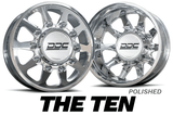 DDC Wheels "THE TEN" for GM (Chevrolet/GMC) Dually